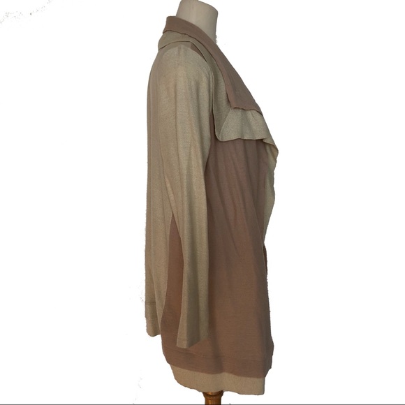 CHICO’s Open Front Waterfall Cardigan Sweater - Picture 2 of 5